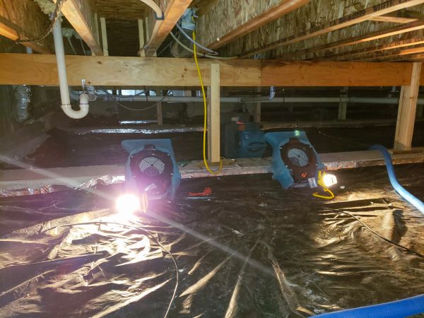 Crawlspace Water Removal in Cumming